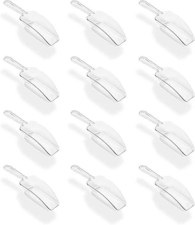 Super Z Outlet 5.5" Mini Acrylic Plastic Kitchen Scoops by SuperZOutlet