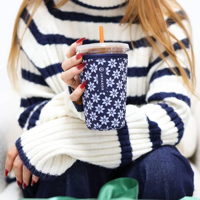 Sok It JavaSok Iced Coffee & Cold Soda Insulated Neoprene Cup Sleeve - Image 3