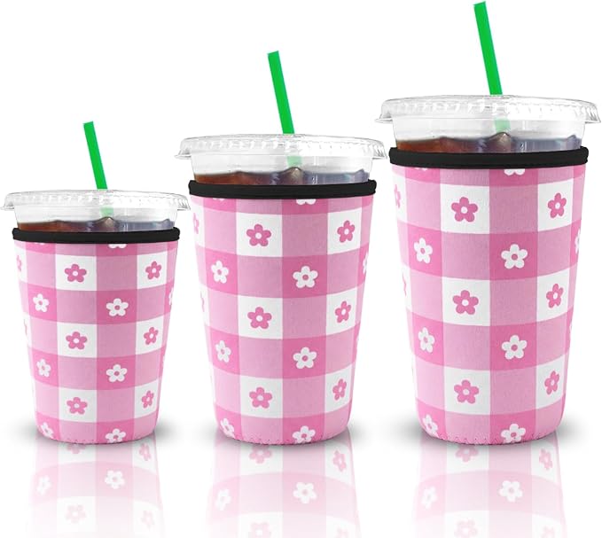 Reusable Iced Coffee Insulator Sleeve by XccMe