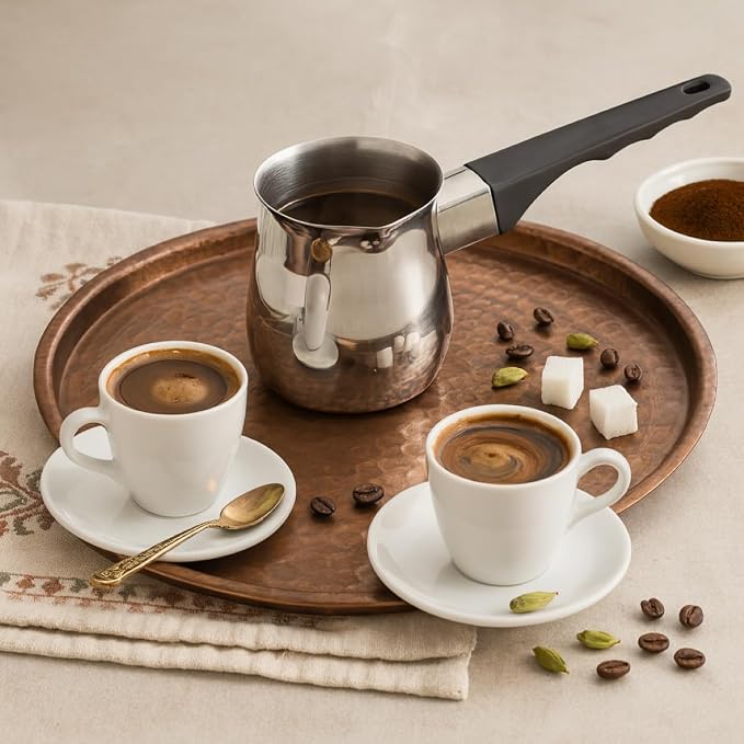 Fino Stainless Steel Turkish Coffee Pot - Image 2