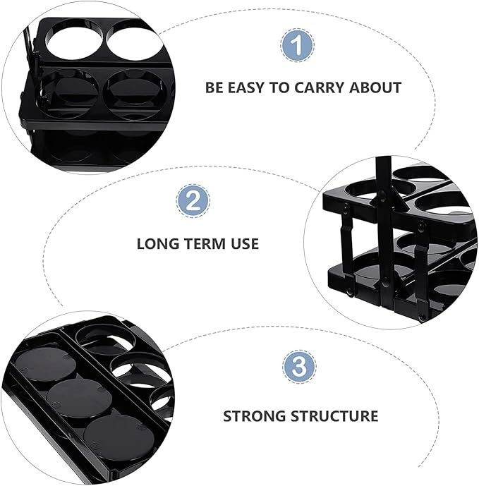 Portable Drink Carrier, Reusable Beer Bottle Coffee Cup Holder, Beer Bottle - Image 6
