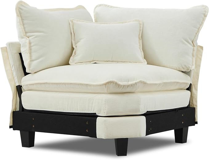 Corner Seat for Sectional Sofa, Modular Cloud Couch - Image 7