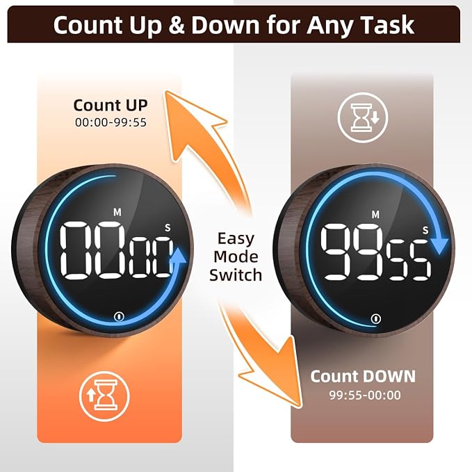VOCOO Digital Kitchen Timer - Image 6