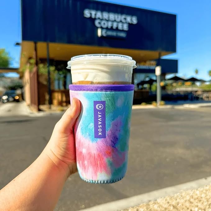 Sok It JavaSok Iced Coffee & Cold Soda Insulated Neoprene Cup Sleeve - Image 2