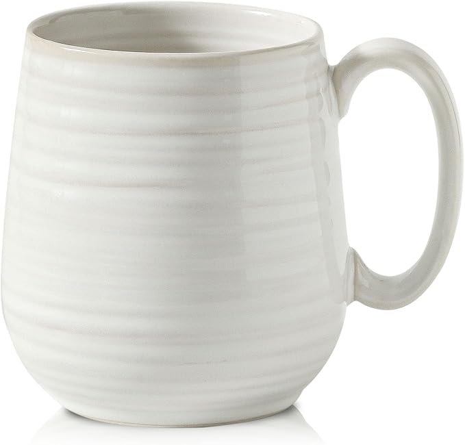 HASENSE Large Coffee Mug, 20 oz Ceramic Tea Cup by Hasense