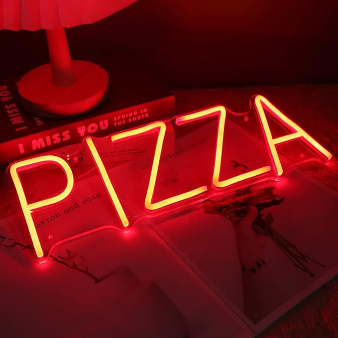 Planzo PIZZA Neon Sign Light for Restaurant Coffee Shop Bar Pub Business Store - Image 6