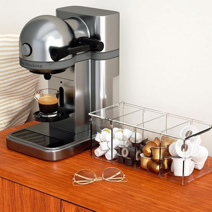RR RAXMIN Coffee Capsule Holder Acrylic Box K Cup Holder Coffee Pod Storage - Image 7