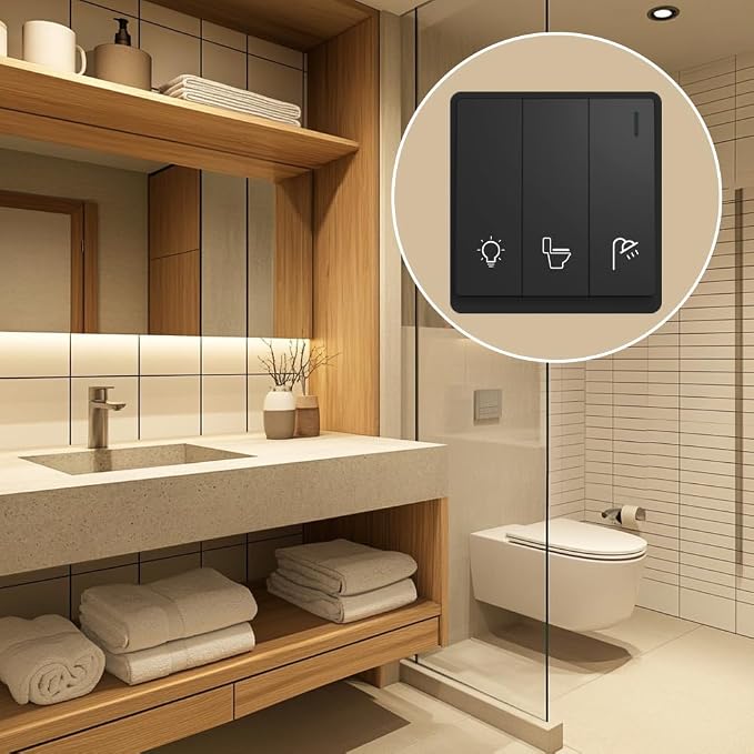 600 Pcs Light Switch Sticker Labels, 33 Designs Transparent Switch ID Stickers - Image 6
