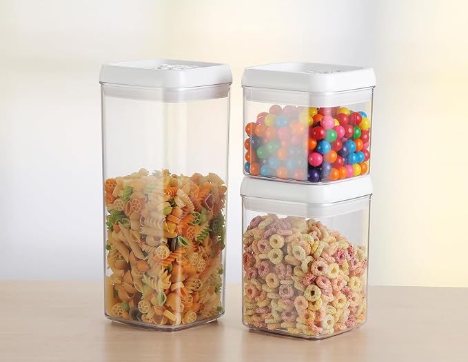 Felli Flip Tite Food Storage Container 4" Small Size Airtight Lid Lock Top - Image 6