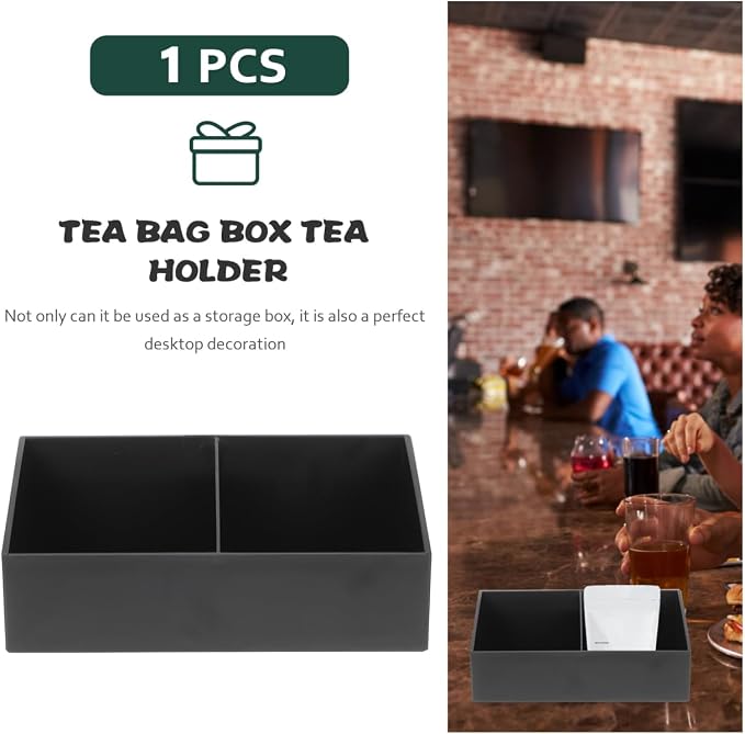 Angoily Tea Bags Holder Coffee Sugar Bag Case Coffee Bar Organizer Station - Image 3