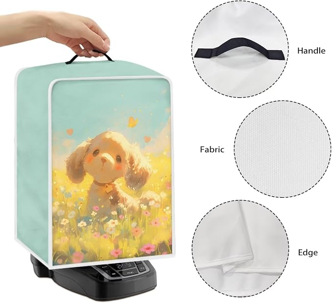 Dog Daisy Coffee Machine Dust Cover Waterproof Universal Barista Express - Image 5