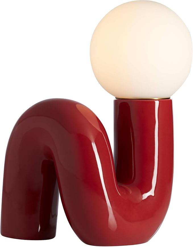 360 Lighting Fondant 11 3/4" Small Mid Century Modern Accent Table Lamp Velvet by 360Lighting