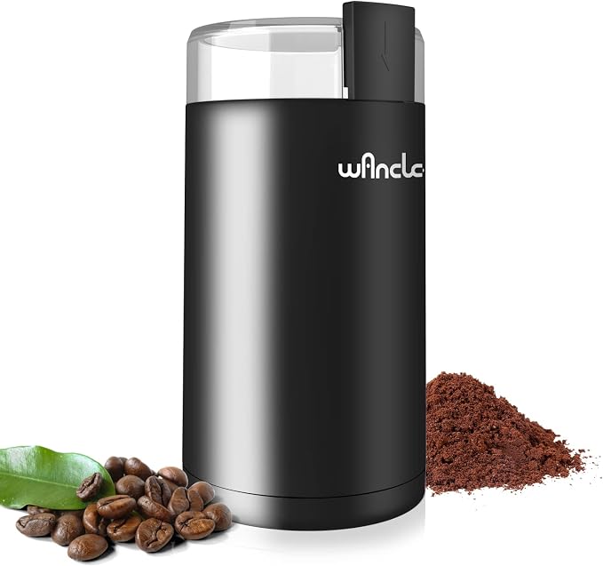 Wancle Electric Coffee Grinder, Spice Grinder, One Touch Coffee Mill by Wancle