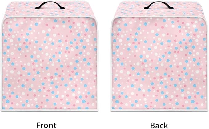 Polka Dots Coffee Maker Dust Cover Theme Appliance Covers - Image 2