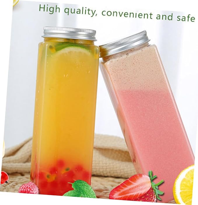 PartyKindom 10Pcs 500ml PET Plastic Drink Bottles - Image 4