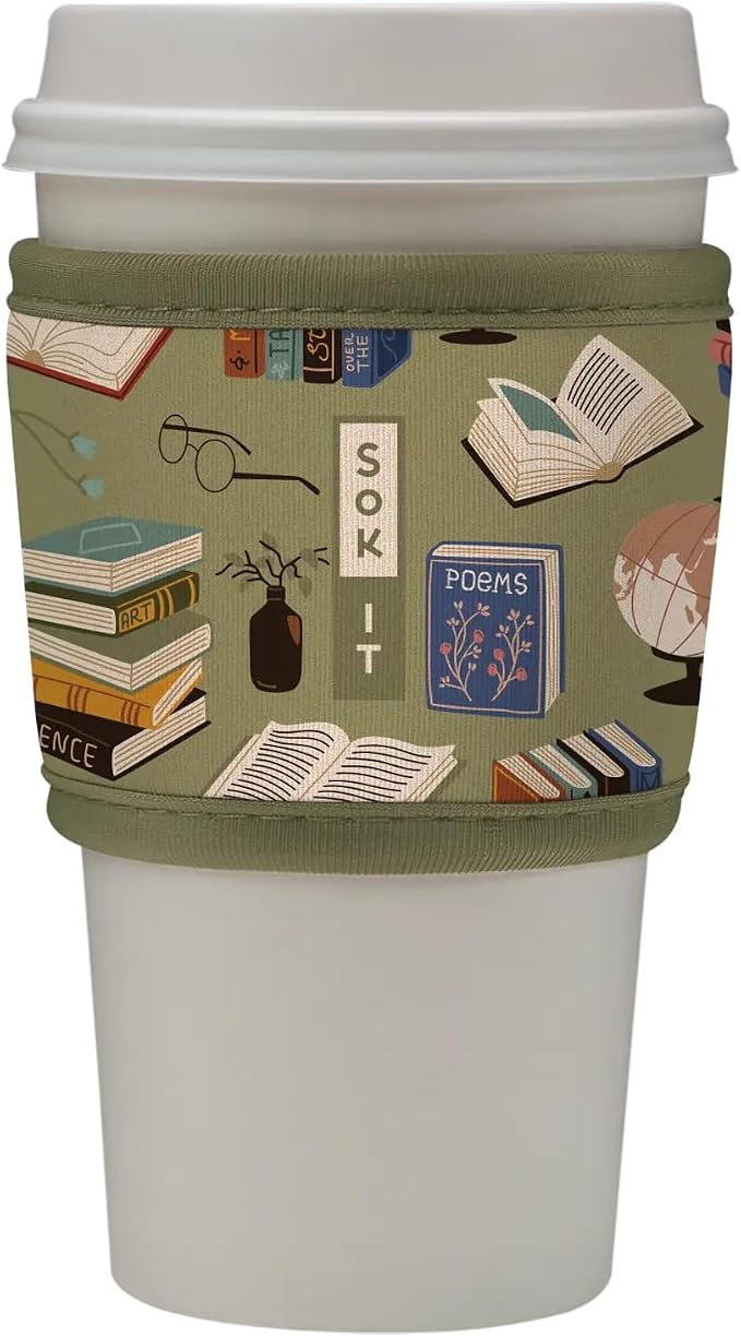 Sok It HotSok Coffee & Tea Reusable Insulated Neoprene Cup Sleeve by SokIt
