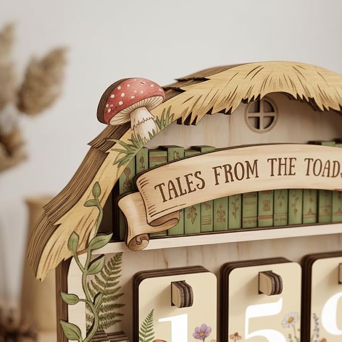 Personalized Book Read Tracker, Wooden Books Read This Year Counter, Reading - Image 4
