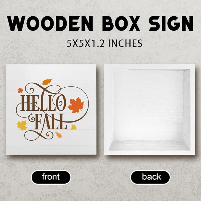 Cute Fall Sign Decor Decorations - Image 2