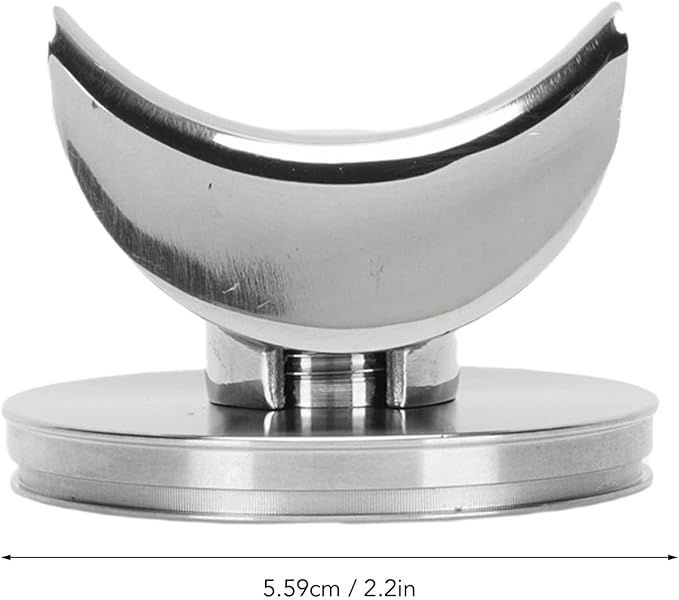 54mm Portafilter Adapter Bottomless Naked Conversion Tool Dual Spout Stainless - Image 2