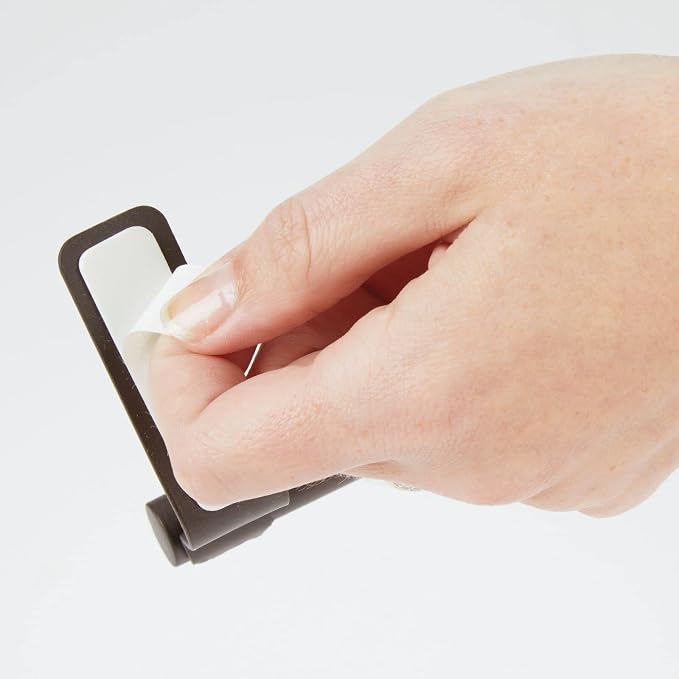 mDesign Steel Wall-Mounted Towel Rack Storage Holder - Image 3