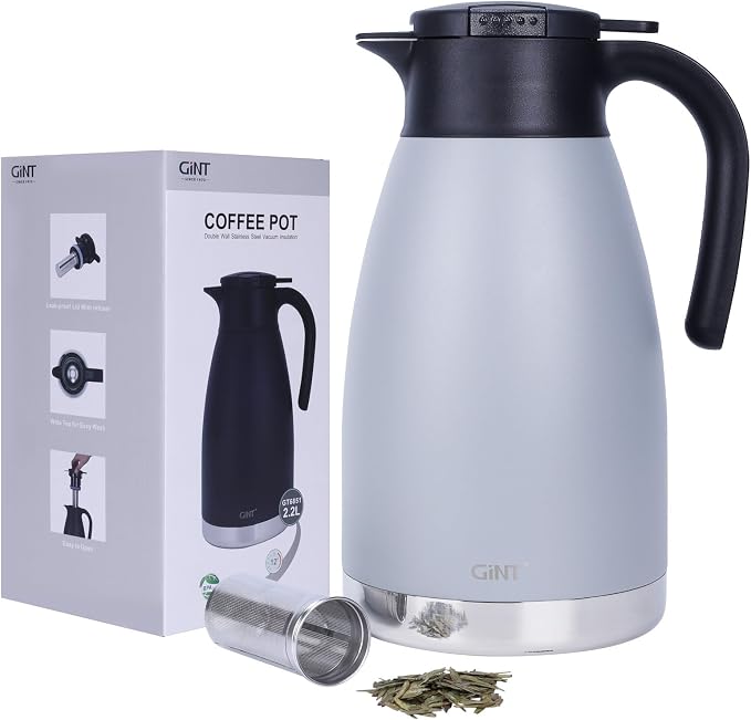 GiNT 74oz Large Thermal Coffee Carafe - Image 10