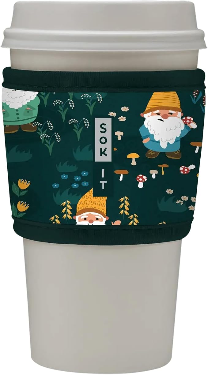 Sok It HotSok Coffee & Tea Reusable Insulated Neoprene Cup Sleeve by SokIt