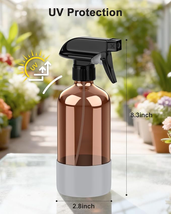 Bontip Amber Glass Spray Bottle - Image 2