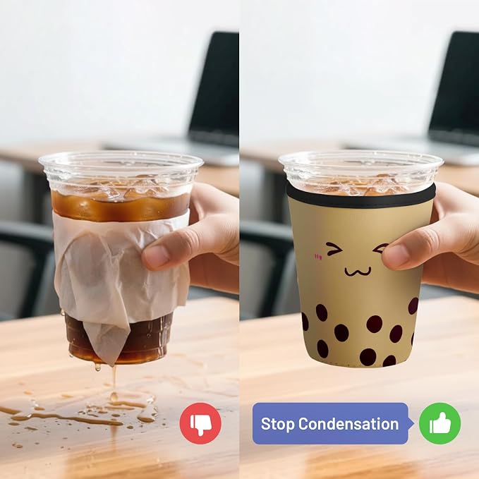 Iced Coffee Sleeve Reusable Cup Sleeves - Image 4