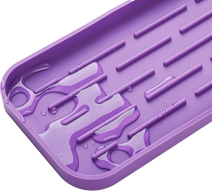 MicoYang Silicone Kitchen Sink Organizer Tray - Image 8