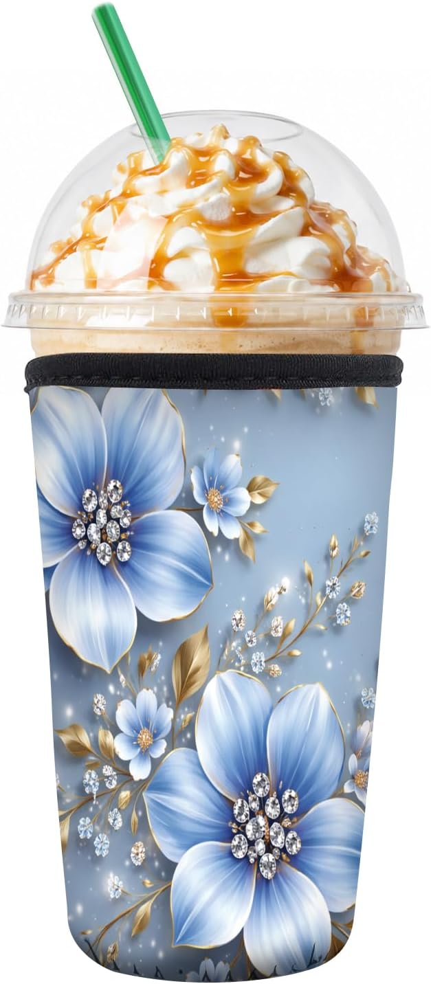 Reusable Neoprene Coffee Sleeve by Unknown