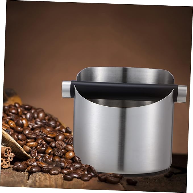 DOITOOL Coffee Knock Bin with Cleaning Brush Set Coffee Ground Bin Sturdy Knock - Image 9