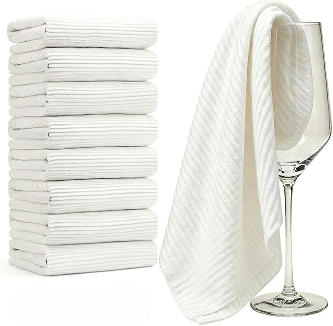 Microfiber Glass Cleaning Cloths by LikGuest