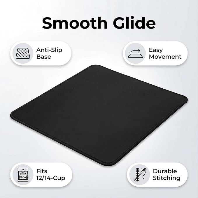 Sliding Mat Compatible with Cuisinart Coffee Maker 14 cup- Smooth Glide with - Image 3