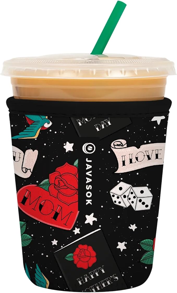 Sok It JavaSok Iced Coffee & Cold Soda Insulated Neoprene Cup Sleeve by SokIt