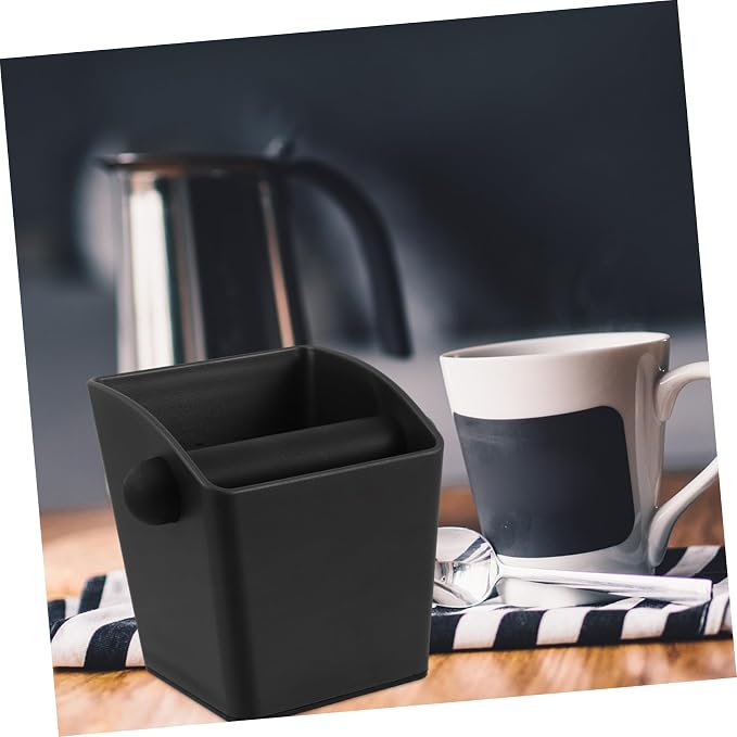 jojofuny Espresso Grounds Bucket Ground Chute Capacity Bin - Image 4
