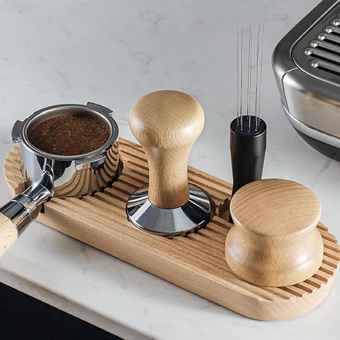 Coffee Tamper, Stainless Steel Espresso Coffee Bean Press Base Espresso Tamper - Image 6