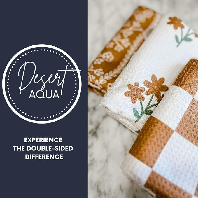 || 3 Pack|| Double Sided || Not Your Ordinary Dish Towels || Waffle Weave - Image 2