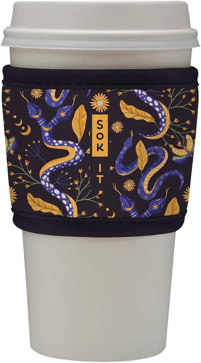 Sok It HotSok Coffee & Tea Reusable Insulated Neoprene Cup Sleeve by SokIt