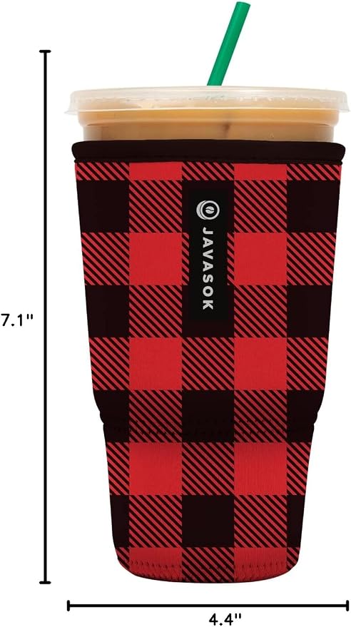 Sok It JavaSok Iced Coffee & Cold Soda Insulated Neoprene Cup Sleeve - Image 8