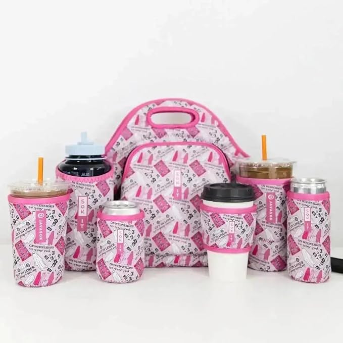Sok It JavaSok Iced Coffee & Cold Soda Insulated Neoprene Cup Sleeve - Image 6