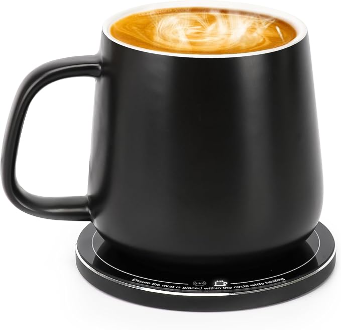 APEKX Warm Cup Coffee Mug Warmer Set by APEKX