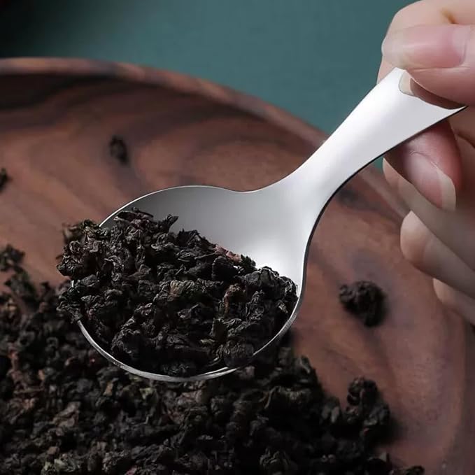 10 Pcs Short Handle Spoons, Small Coffee Scoops - Image 4