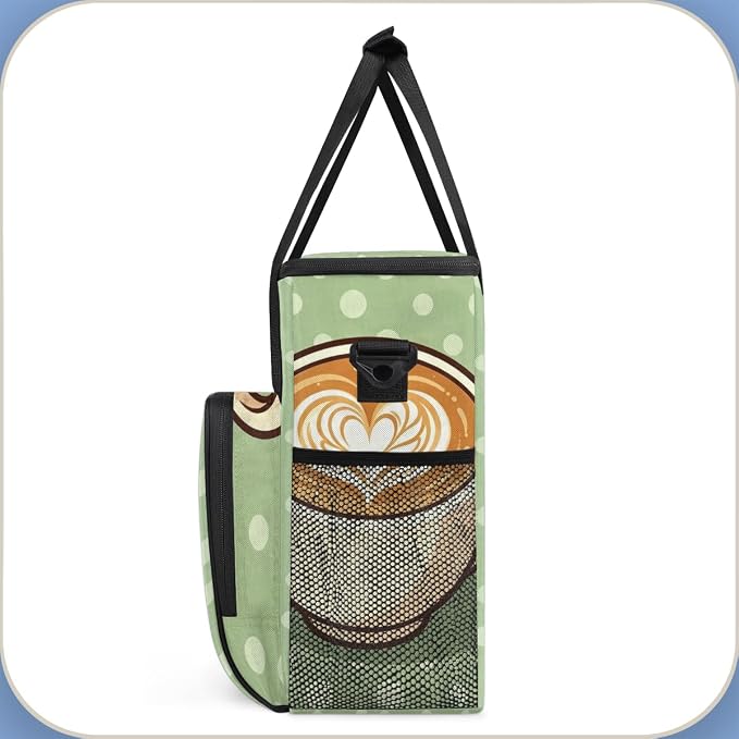 Coffee Maker Carrying Bag With Shoulder Strap Single Coffee Machine Bag Travel - Image 6