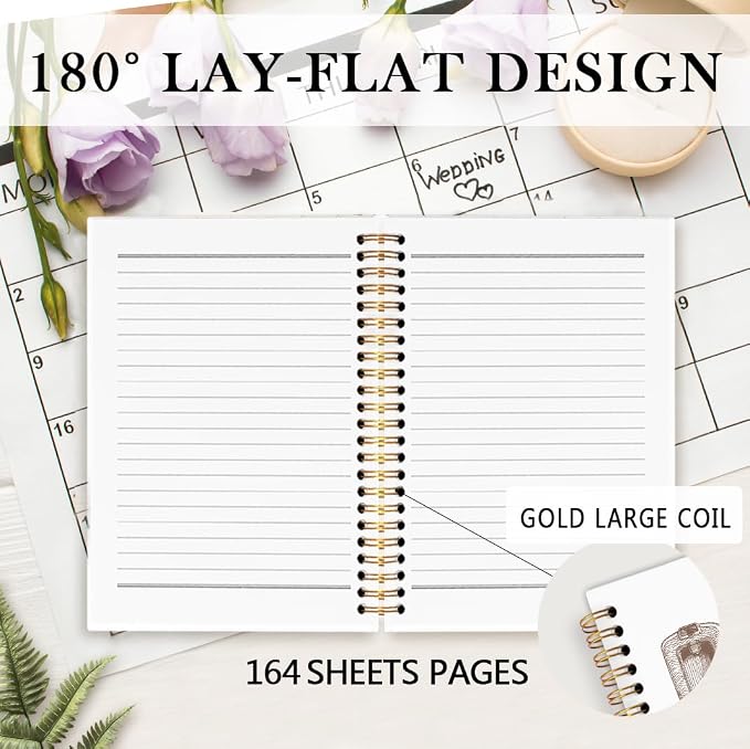 Vintage Coffee Spiral Notebook, Coffees Themed Journal Notebook, Coffee Lovers - Image 4