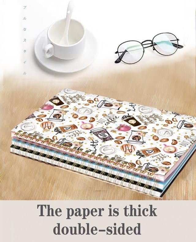 Spiral Journal Notebook, A5 Hardcover Lined Journals - Image 5