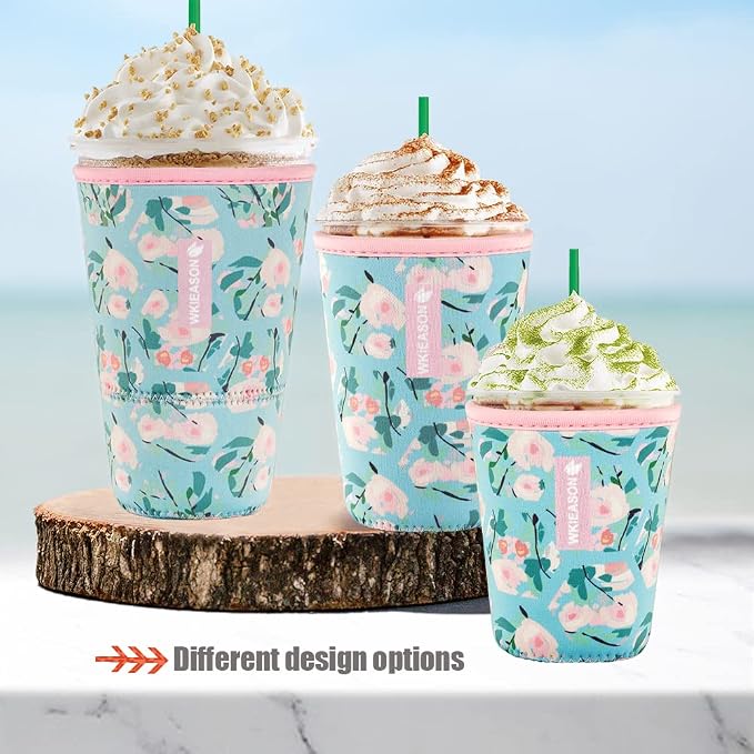 Reusable Iced Coffee Insulator Sleeve - Image 7