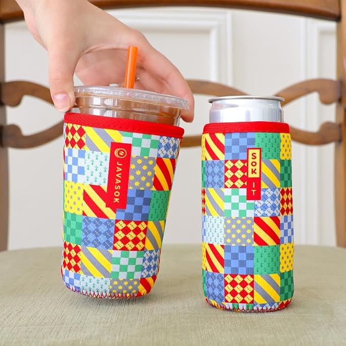 Sok It JavaSok Iced Coffee & Cold Soda Insulated Neoprene Cup Sleeve - Image 7