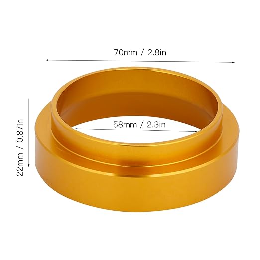 Espresso Dosing Funnel Aluminum Universal Coffee Powder Dosing Coffee Maker - Image 2