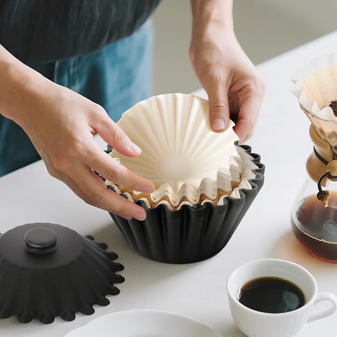 Basket Coffee Filter Holder Storage-Container - Image 2