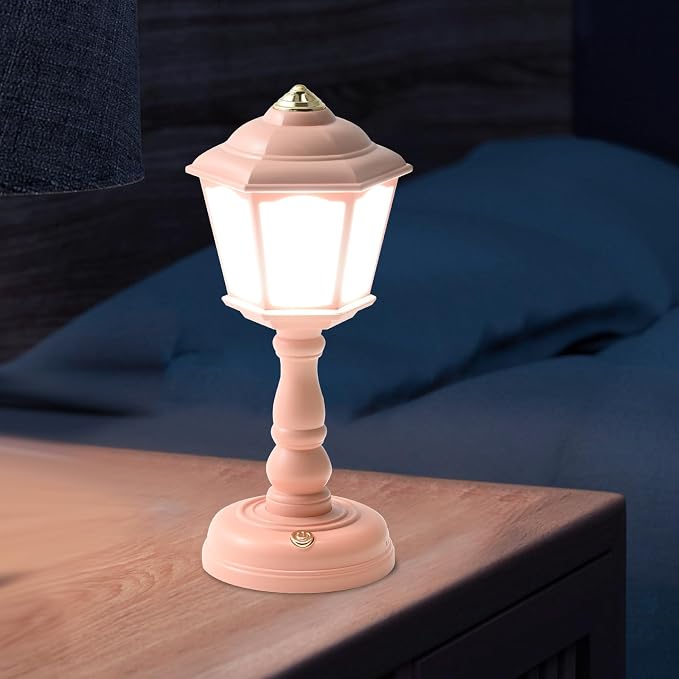Mini Desk lamp Vintage, LED Desk Lamp Dimmable Table Lamp Reading Lamp - Image 6
